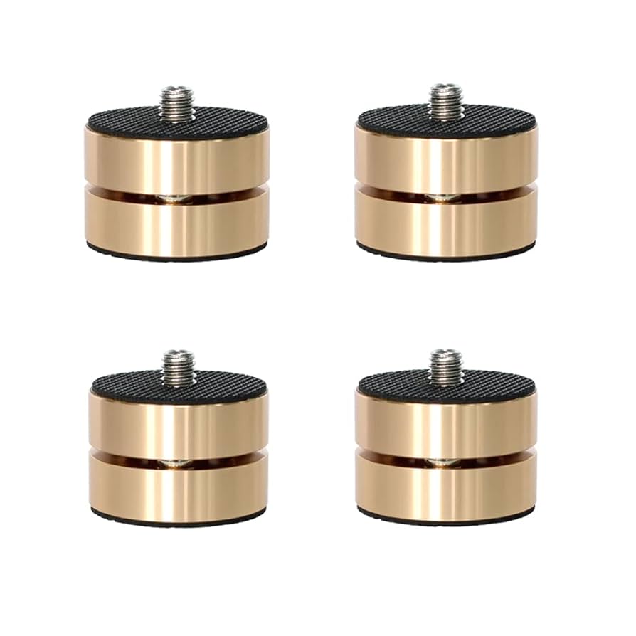 Amazon | 4個セット スピーカー インシュレーター オーディオ用
